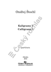Ondřej Štochl: Kaligramy pro flétnu, violoncello a klavír - galerie 1