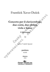 František Xaver Dušek: Concerto per il clavicembalo, due corni, due violini, viola e basso in Es - galerie 1