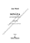 Jan Meisl: Sonáta pro kontrabas a klavír op. 7 - galerie 1