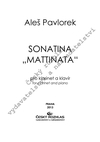 Aleš Pavlorek: Sonatina „Mattinata“ - galerie 1