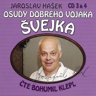 Mluvené slovo Osudy dobrého vojáka Švejka CD 3 & 4