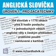 Mluvené slovo Anglická slovíčka - úroveň 1 pro začátečníky