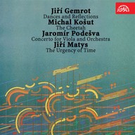 Mluvené slovo Gemrot: Tance a reflexe, Košut: Gepard, Podešva: Koncert pro violu a orchestr, Matys: Naléhavost času