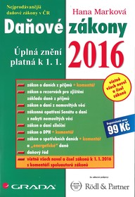 E-kniha Daňové zákony 2016