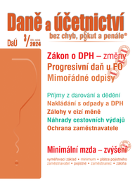 E-kniha DaÚ č. 3 / 2024 - Zákon o DPH – změny