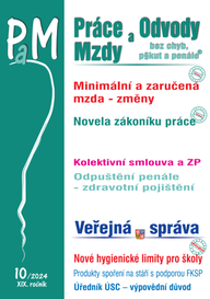 E-kniha PaM č. 10 / 2024 - Změny v minimální a zaručené mzdě