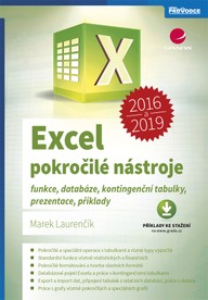 E-kniha Excel 2016 a 2019 - pokročilé nástroje