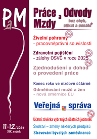 E-kniha PaM č. 11-12 / 2024 - Živelní pohromy – pracovněprávní souvislosti