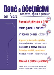 E-kniha DaÚ č. 7 / 2025 - Formulář přiznání k DPH – změny