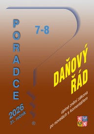 E-kniha Poradce č. 7-8 / 2026 - Daňový řád s komentářem