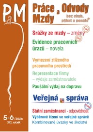 E-kniha PaM č. 5-6 / 2026 - Změny srážek ze mzdy