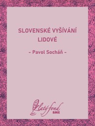 E-kniha Slovenské vyšívání lidové