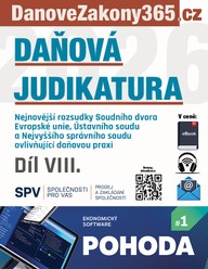 E-kniha Daňová judikatura (VIII.)
