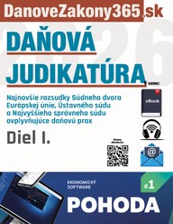 E-kniha Daňová judikatúra - Diel I.
