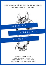 E-kniha Aktivity z etológie 2