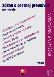 E-kniha Zákon o cestnej premávke po novele