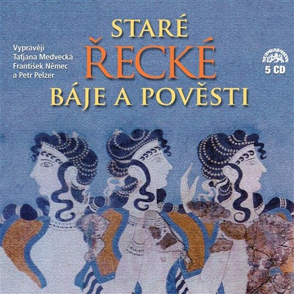Mluvené slovo Staré řecké báje a pověsti (Komplet 5 alb)