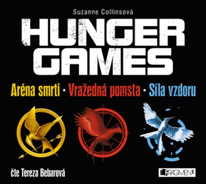 Mluvené slovo HUNGER GAMES – komplet – komplet 1. -3. díl