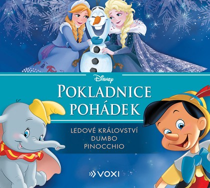 Mluvené slovo Disney - Ledové království, Dumbo, Pinocchio