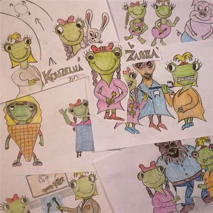 Mluvené slovo Kouzelná žabka- audio pohádky