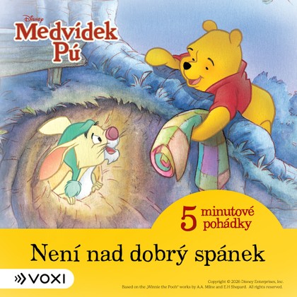 Mluvené slovo Medvídek Pú - 5minutové pohádky - Není nad dobrý spánek (8)