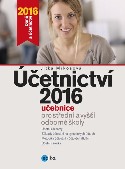 E-kniha Účetnictví 2016, učebnice pro SŠ a VOŠ