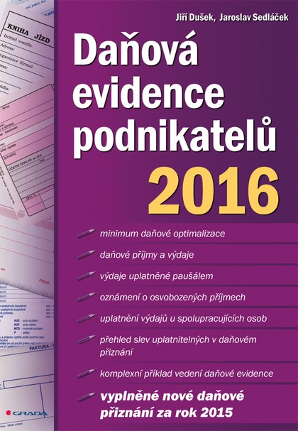 E-kniha Daňová evidence podnikatelů 2016