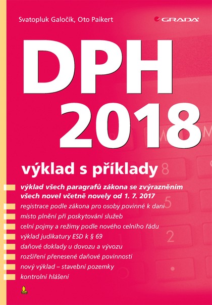 E-kniha DPH 2018