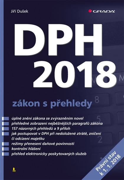 E-kniha DPH 2018 - zákon s přehledy