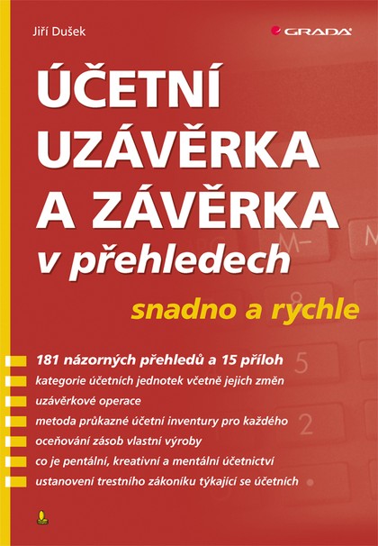 E-kniha Účetní uzávěrka a závěrka v přehledech