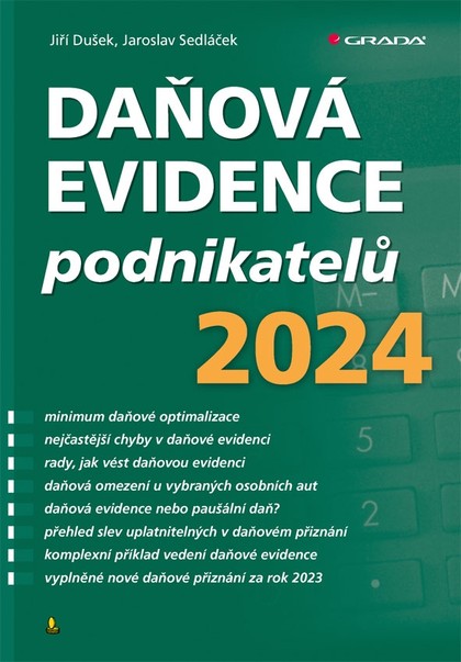 E-kniha Daňová evidence podnikatelů 2024