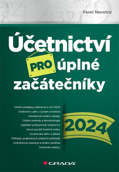 E-kniha Účetnictví pro úplné začátečníky 2024