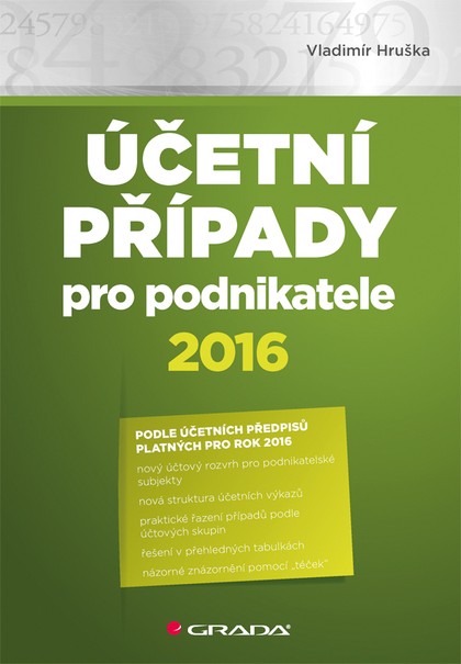 E-kniha Účetní případy pro podnikatele 2016