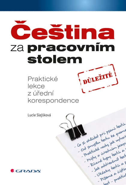 E-kniha Čeština za pracovním stolem