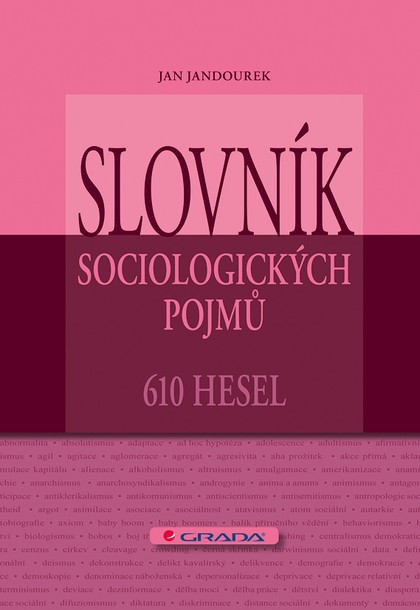 E-kniha Slovník sociologických pojmů