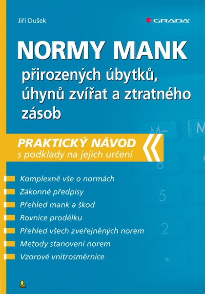 E-kniha Normy mank přirozených úbytků, úhynů zvířat a ztratného zásob