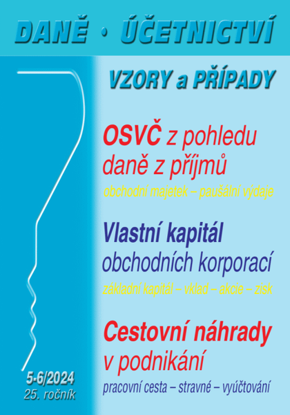 E-kniha DÚVaP č. 5-6 / 2024 - OSVČ z pohledu daně z příjmů