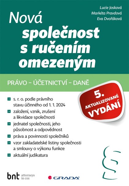 E-kniha Nová společnost s ručením omezeným - 5. aktualizované vydání