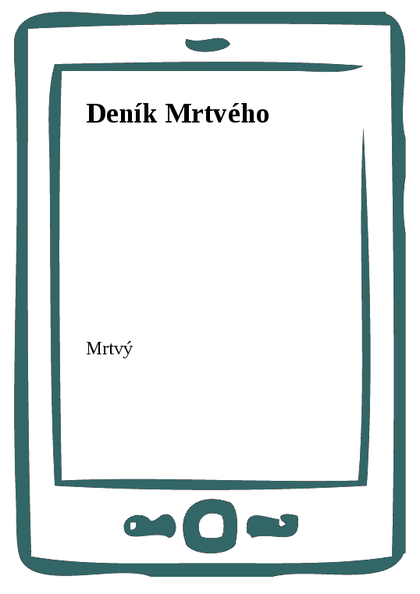 E-kniha Deník Mrtvého