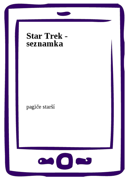 E-kniha Star Trek - seznamka