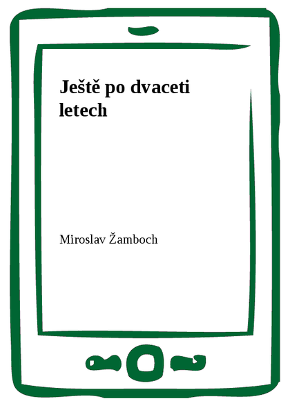 E-kniha Ještě po dvaceti letech