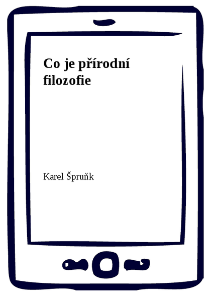 E-kniha Co je přírodní filozofie
