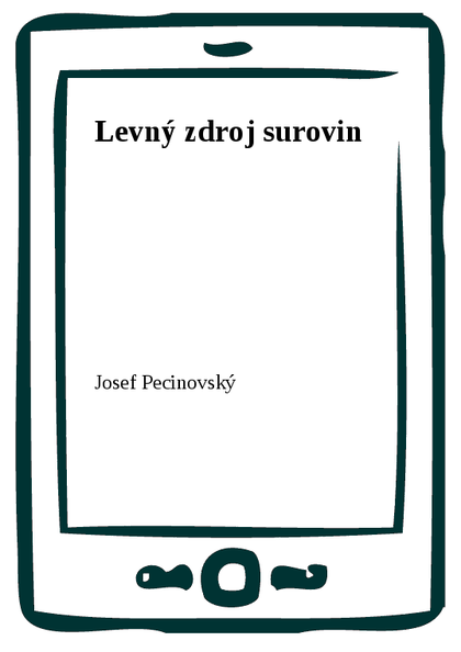 E-kniha Levný zdroj surovin