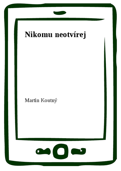 E-kniha Nikomu neotvírej