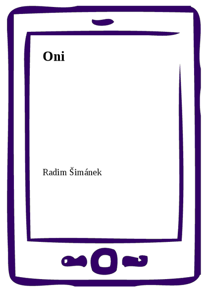 E-kniha Oni
