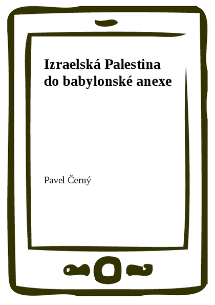 E-kniha Izraelská Palestina do babylonské anexe