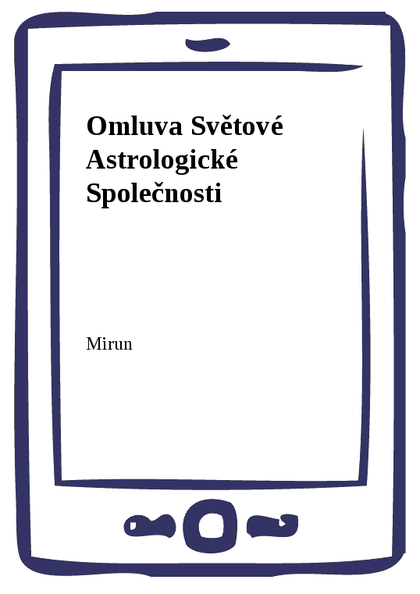 E-kniha Omluva Světové Astrologické Společnosti
