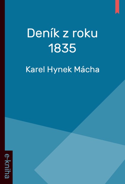 E-kniha Deník z roku 1835