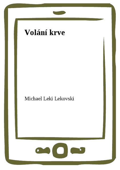 E-kniha Volání krve