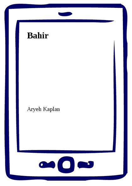 E-kniha Bahir